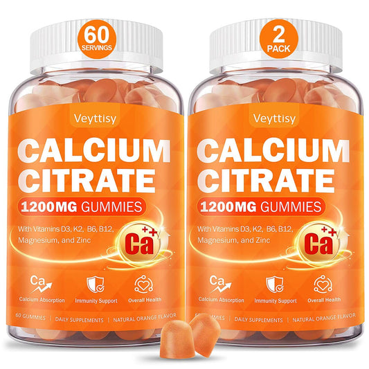 Veyttisy Calcium 1200mg D3 bottle for easy daily intake.