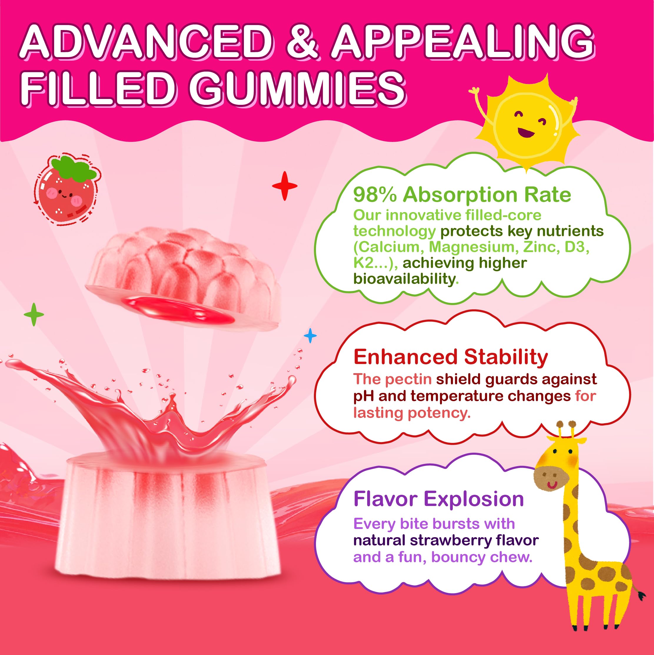 Veyttisy calcium gummies safe for allergy-prone kids with clean ingredients