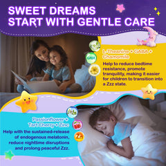 Veyttisy gummy bottle on nightstand ready 30 minutes before bed.