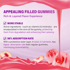 Gummies ready for daily use, ideal for busy mornings.
