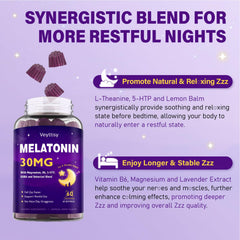 Soft chew texture of Veyttisy mixed berry gummies with sugar-free sweetness.