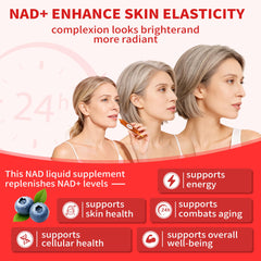 Vffiek NAD+ liquid glass image suggests simple routine integration.