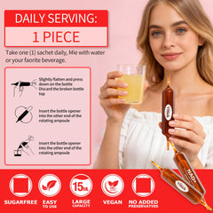 Vffiek NAD+ liquid ingredients panel hints at Resveratrol synergy.