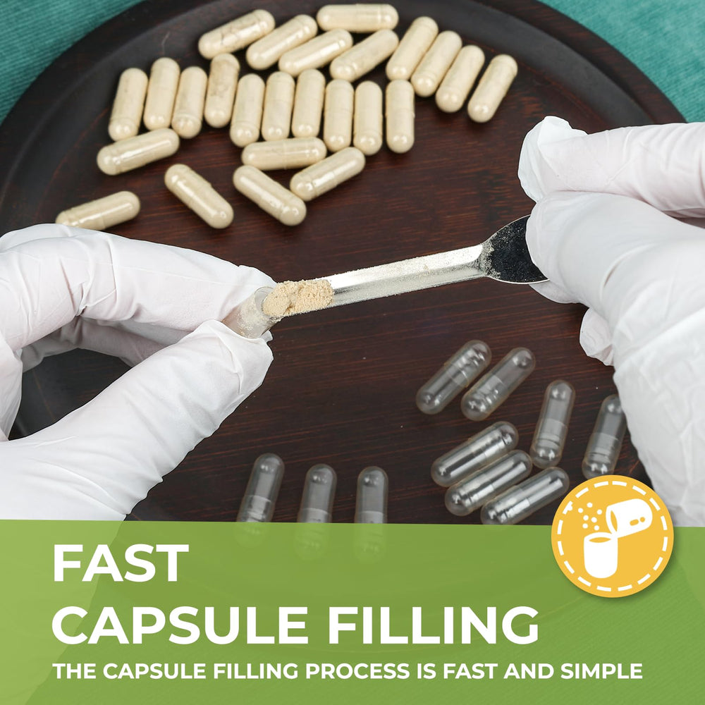 VGTPC 1000-count pullulan capsules highlight bulk value for DIY filling.
