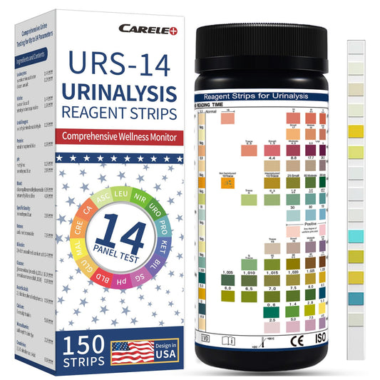VGTYE 14-parameter urine strips packaging ready for at-home testing