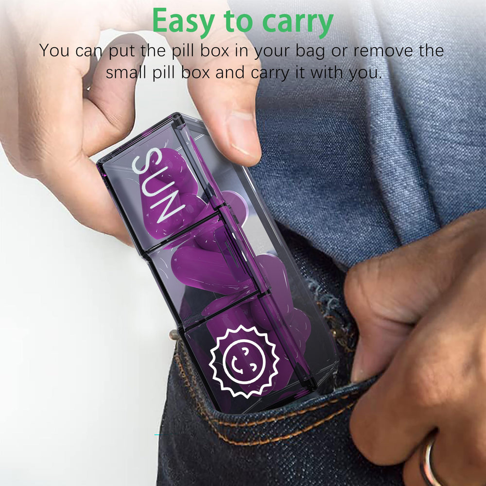 VGUOORG compact discreet storage fits in bags or purses
