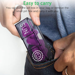 VGUOORG compact discreet storage fits in bags or purses