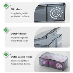 Water-resistant outer shell helps keep contents dry in bags.