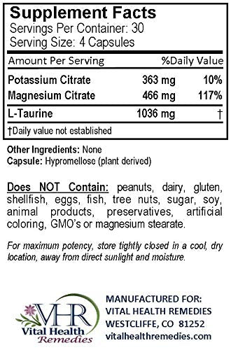 VHR Charley Horses pure vegetarian capsules highlight purity and plant-based formula