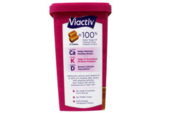 Viactiv calcium and vitamin D3 soft chews with caramel flavor.