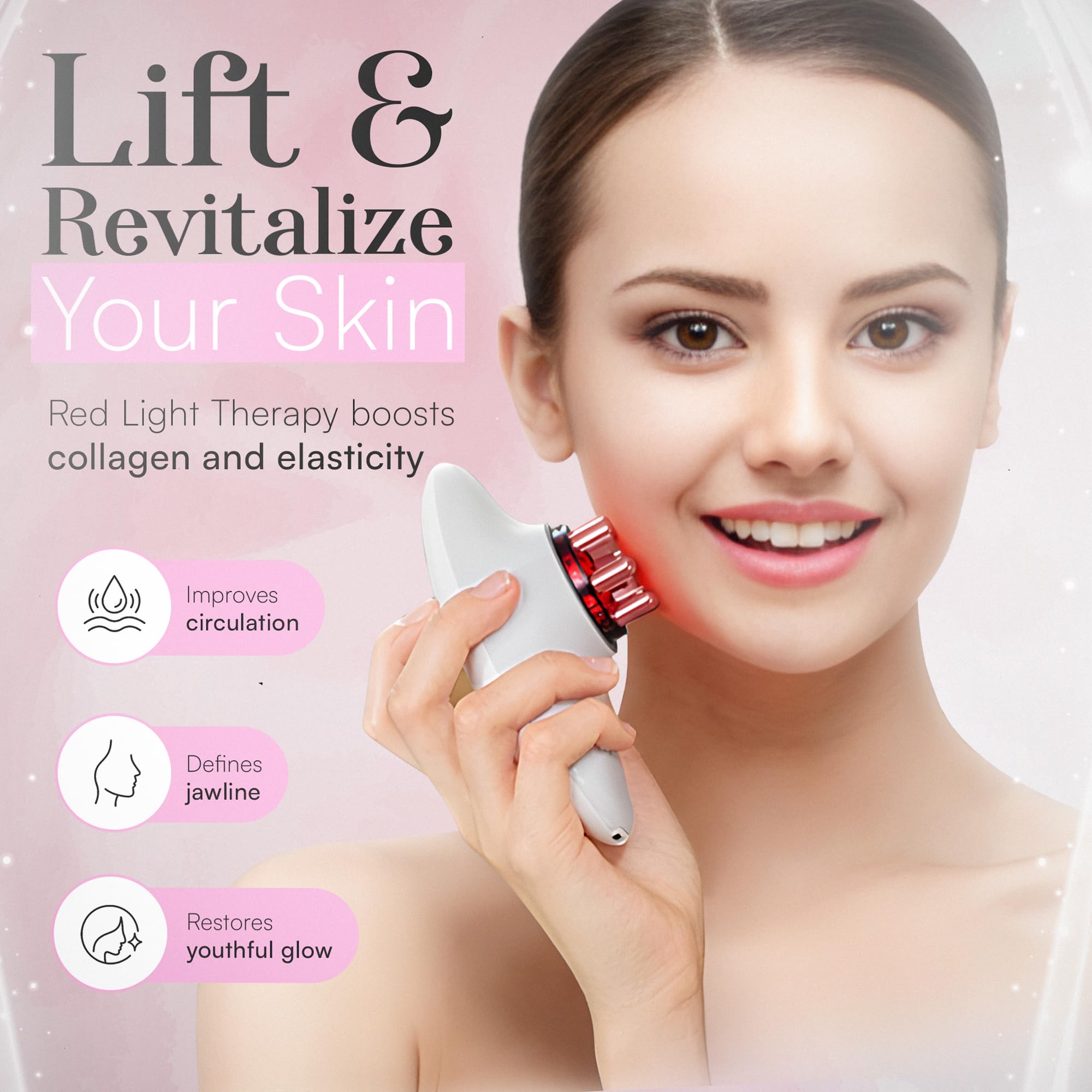 Vibezy portable compact design for at-home use.