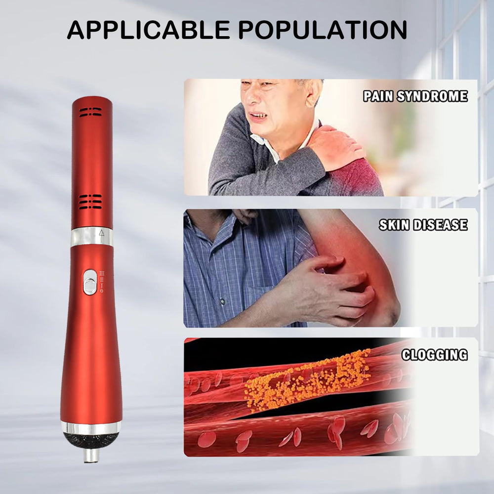 Vibrance Terahertz Wand Blower close-up highlights crystal energy renewal