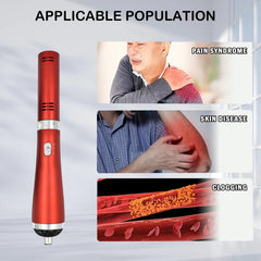 Vibrance Terahertz Wand Blower close-up highlights crystal energy renewal