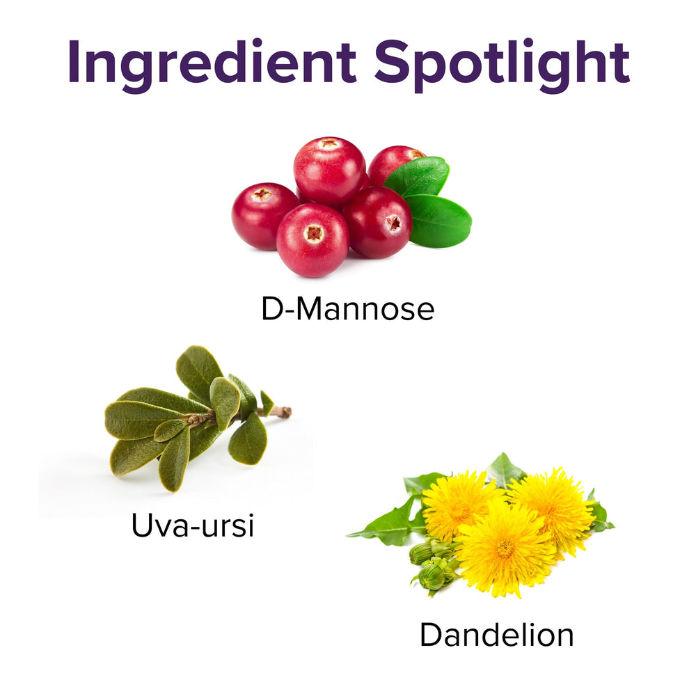Cranberry blend visual suggesting natural urinary health support