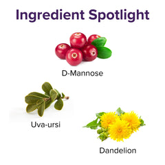 Vibrant Health UT Vibrance includes D-mannose from cranberries.