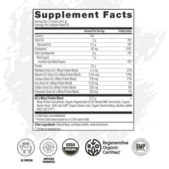 Baked goods boosted with VICERA A2 Vanilla Creme protein powder.