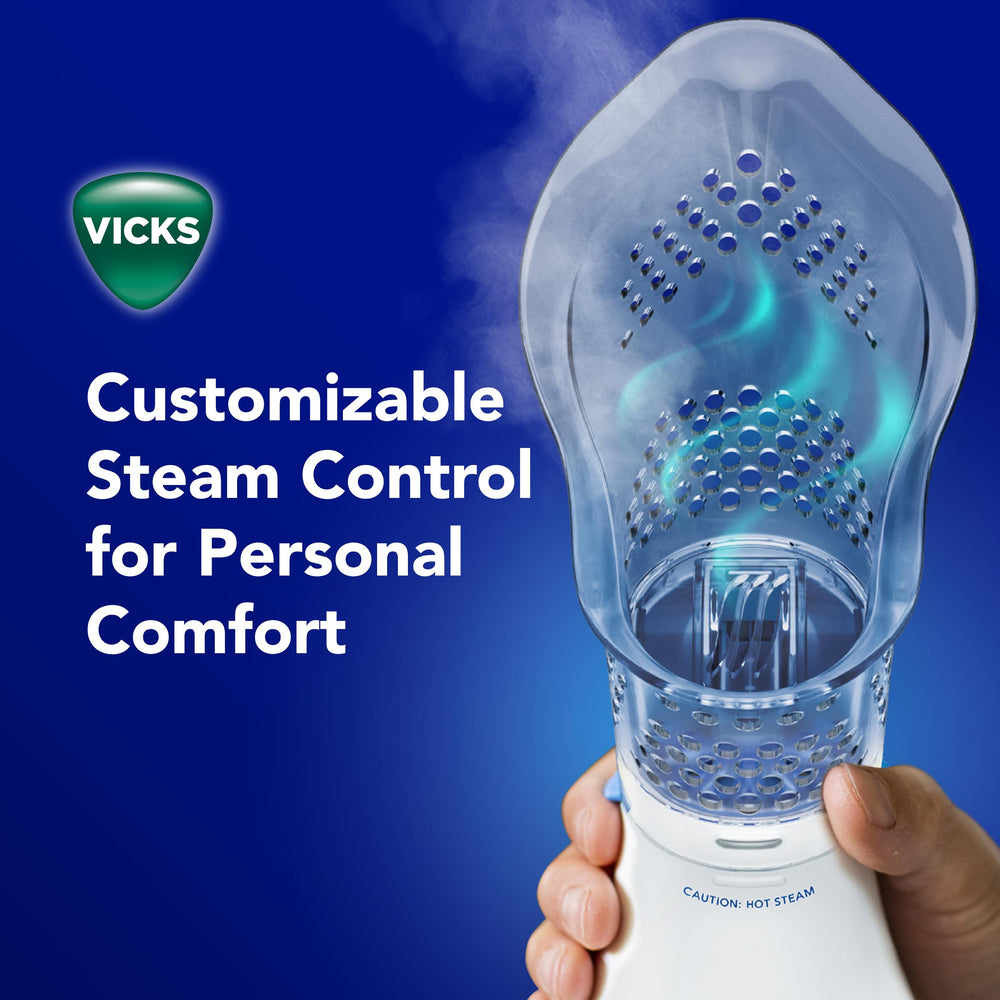 Vicks Sinus Inhaler with auto shut-off ensures safe use