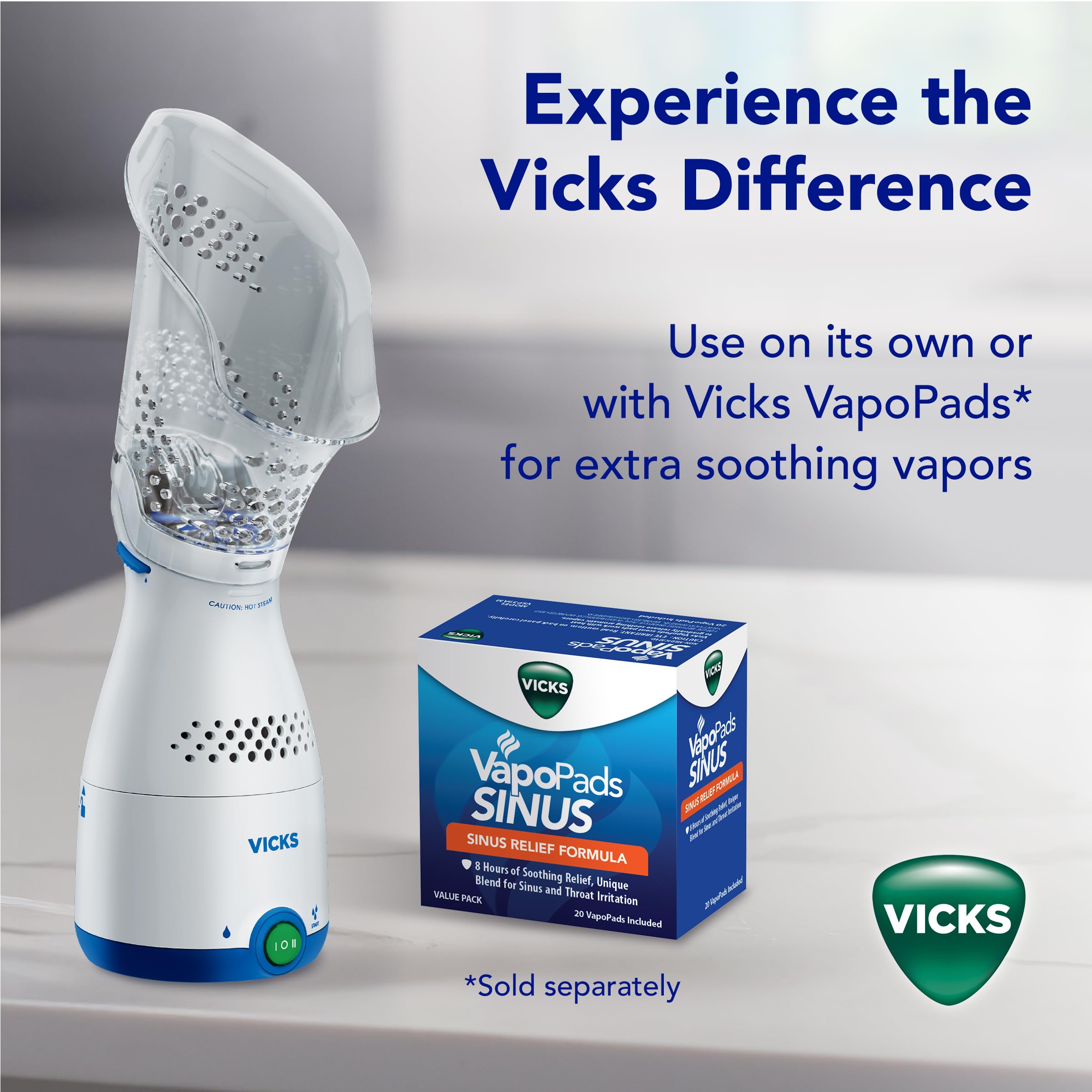 Vicks Sinus Inhaler serving as a vocal steamer for singers