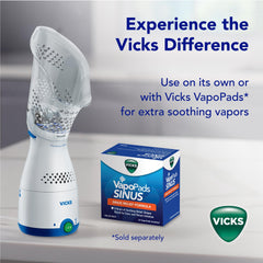 Vicks Sinus Inhaler serving as a vocal steamer for singers