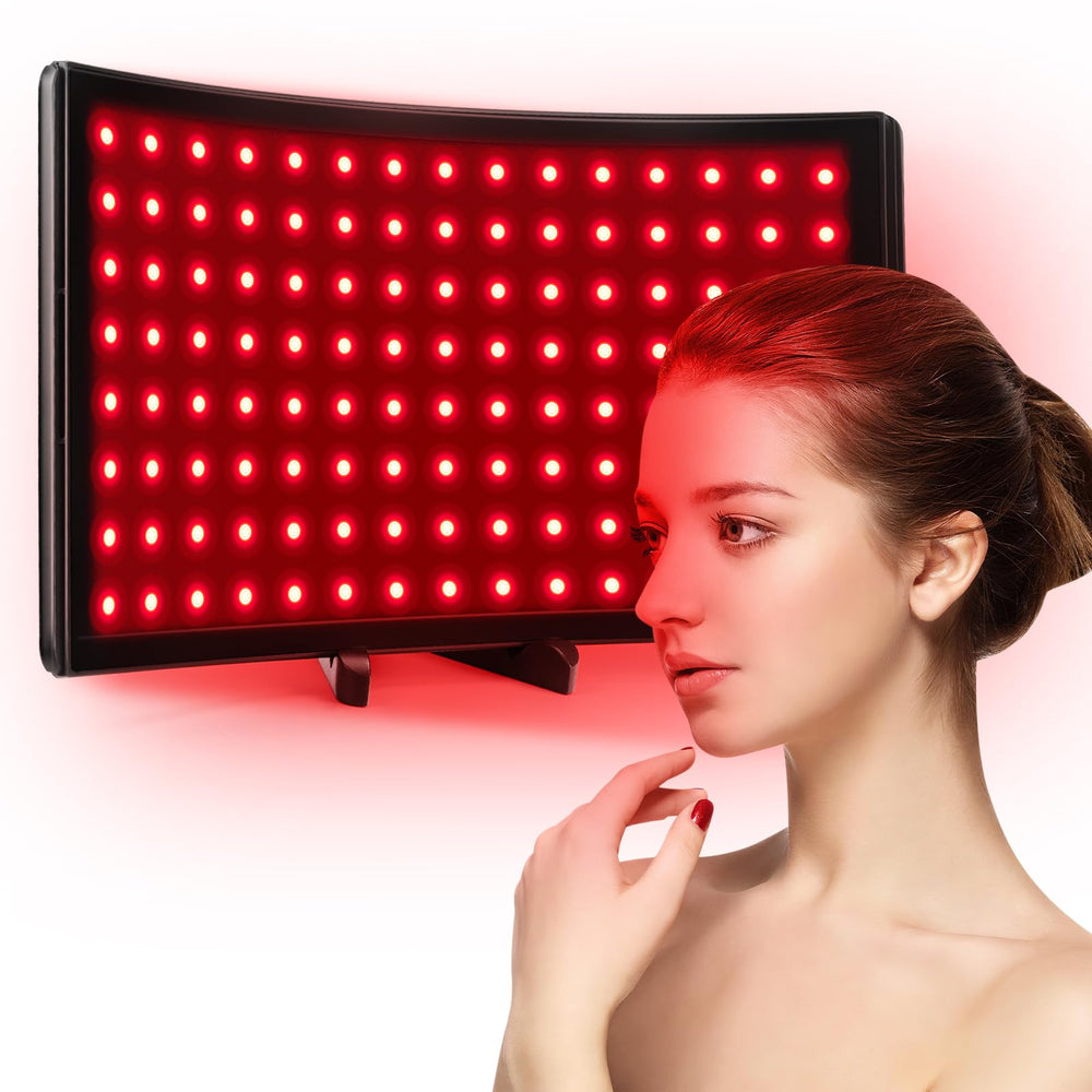Viconor face red light panel 660nm and 850nm for at home skincare