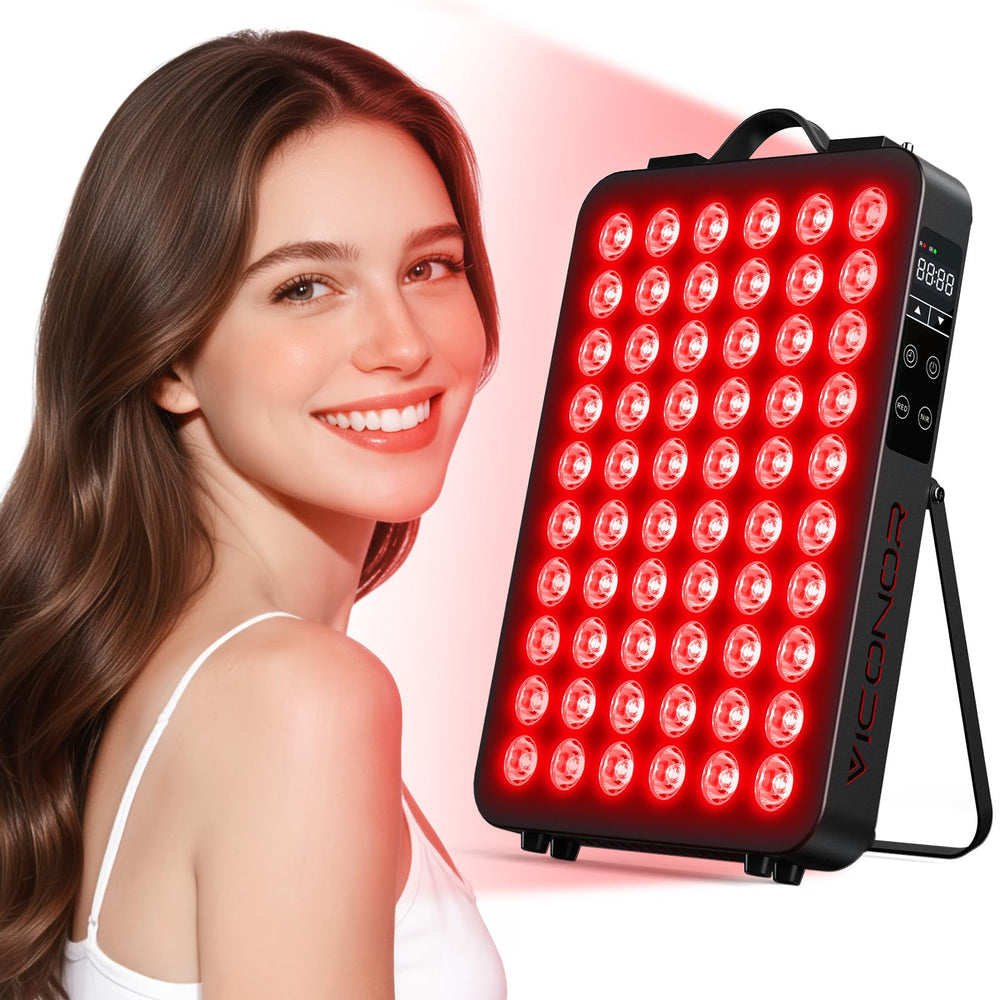 Viconor red light panel front view for full-body use