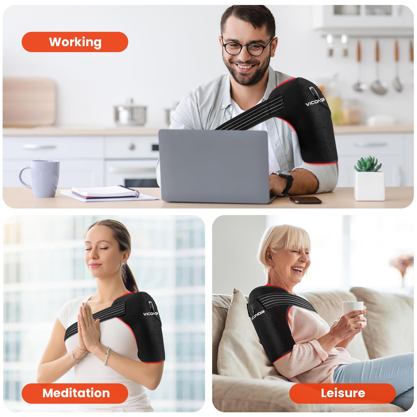 Viconor gift-ready infrared therapy device ideal for wellness gifts.