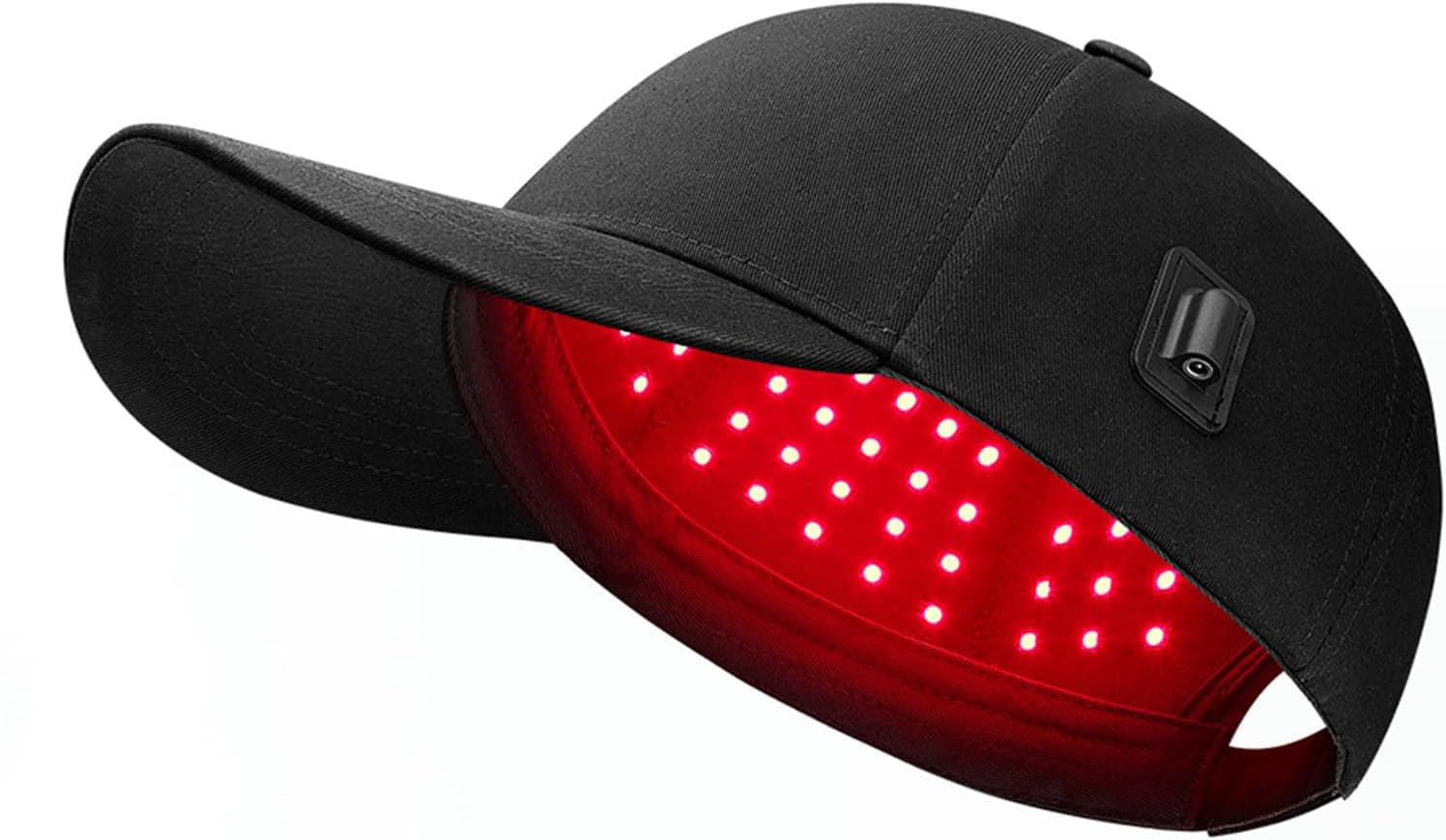 Viconor laser cap black color option blends with style