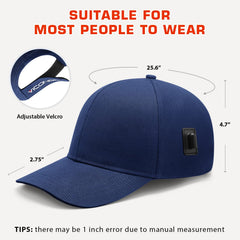 Viconor Laser Cap blue packaging with accessories for setup.