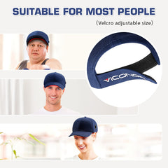 Viconor Laser Cap blue with portable case for travel-ready use.