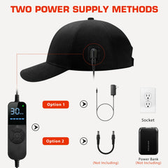 Viconor laser cap wearable fit for at-home routine