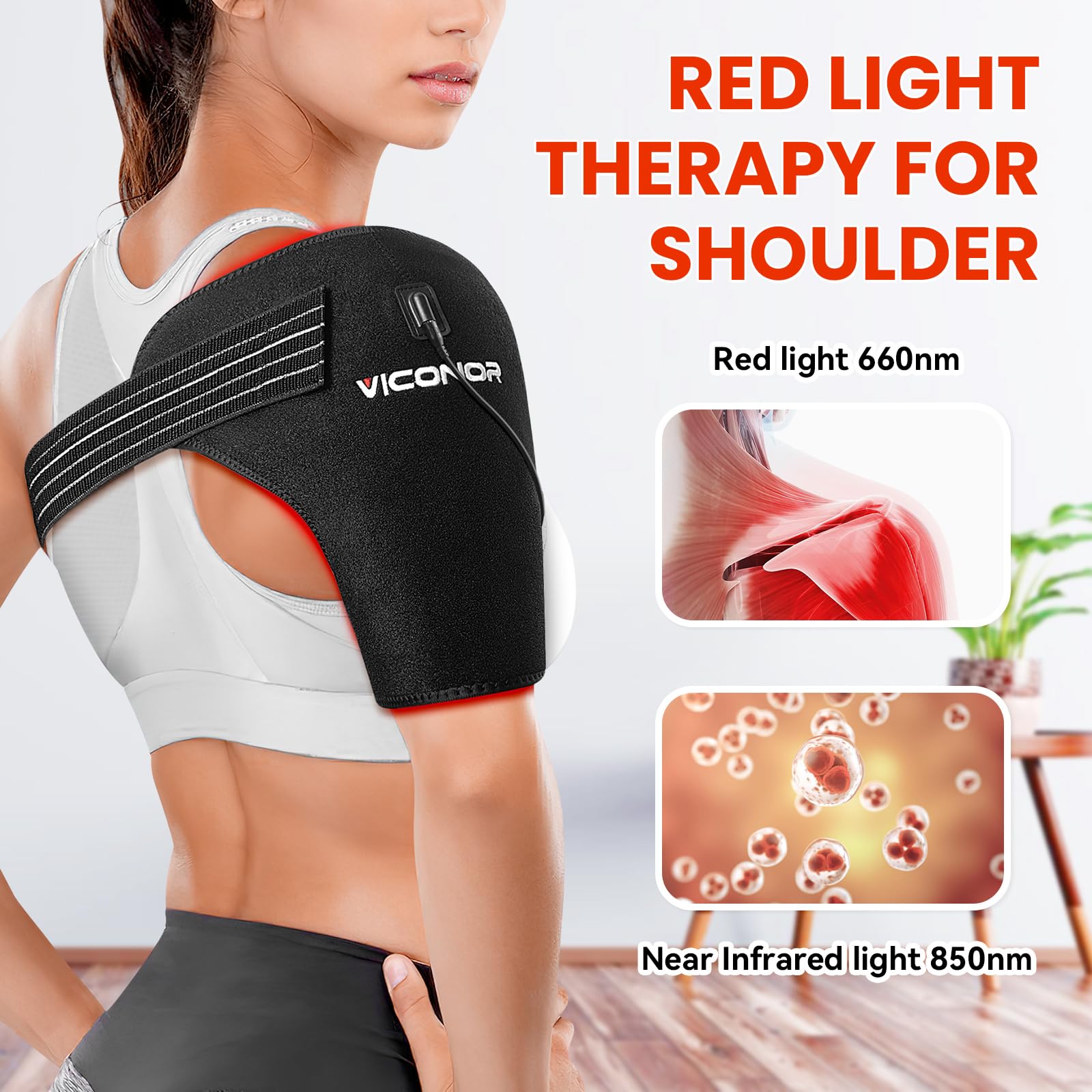 Viconor pulsed mode offering varied therapy sequences.