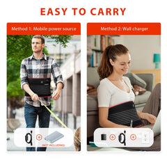 Viconor Red Light Belt with dual power modes supports flexible sessions.