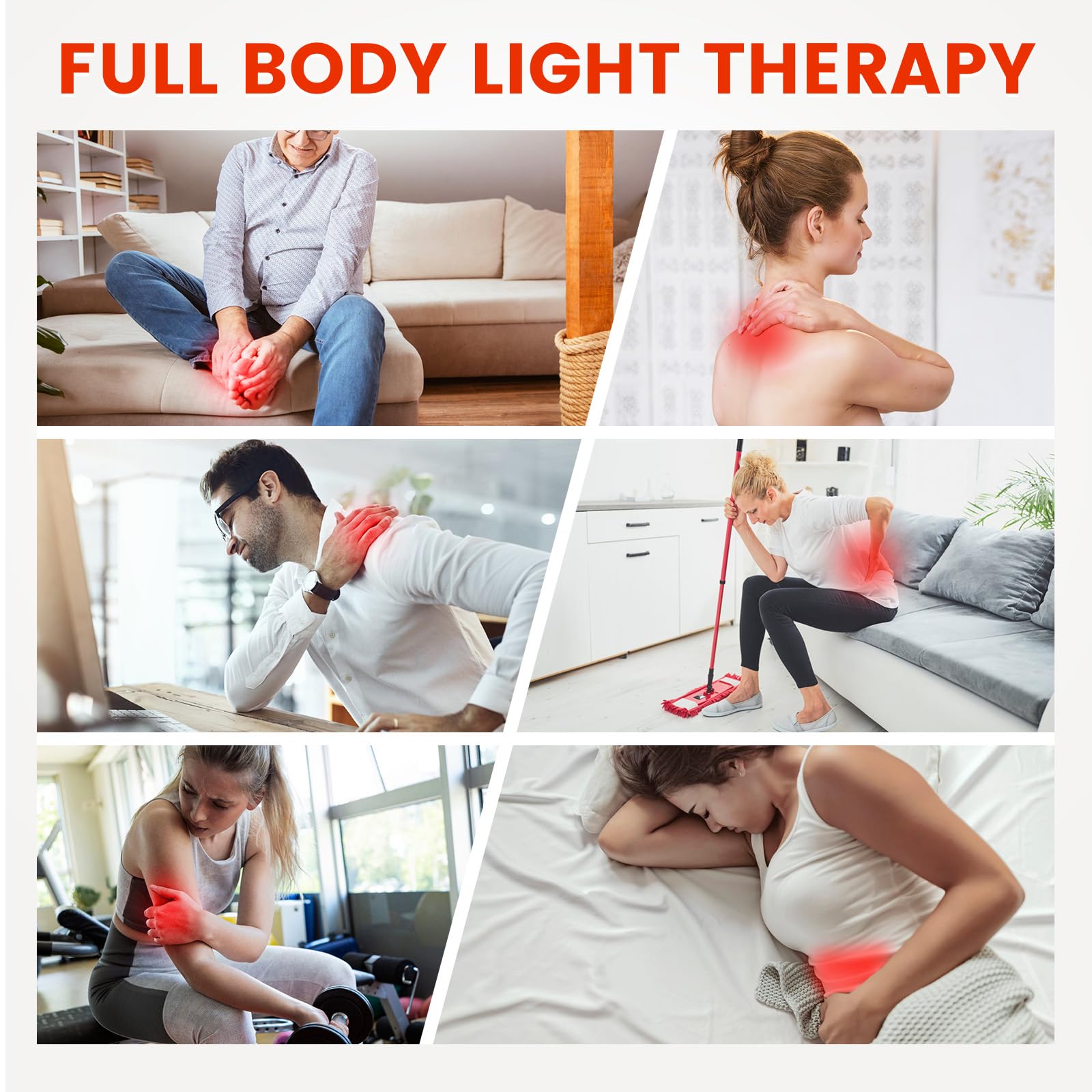 Viconor belt worn on knee demonstrating versatile joint therapy use
