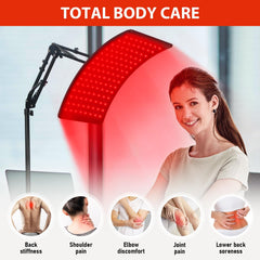 Viconor red light lamp 660nm-850nm LEDs for at-home treatment