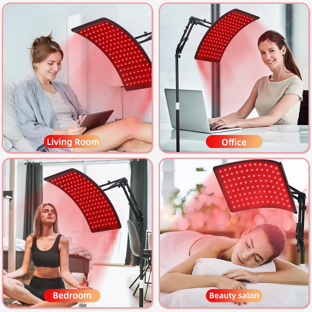 Viconor red light therapy lamp hanging hook offers flexible mounting options.