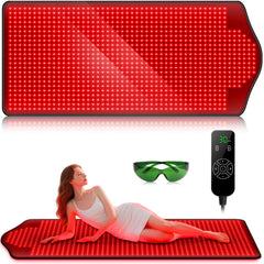 Viconor red light therapy mat front view shows a large surface for full-body sessions