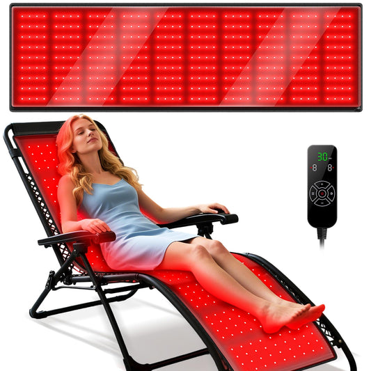 Viconor red light therapy mat front view for easy at-home sessions