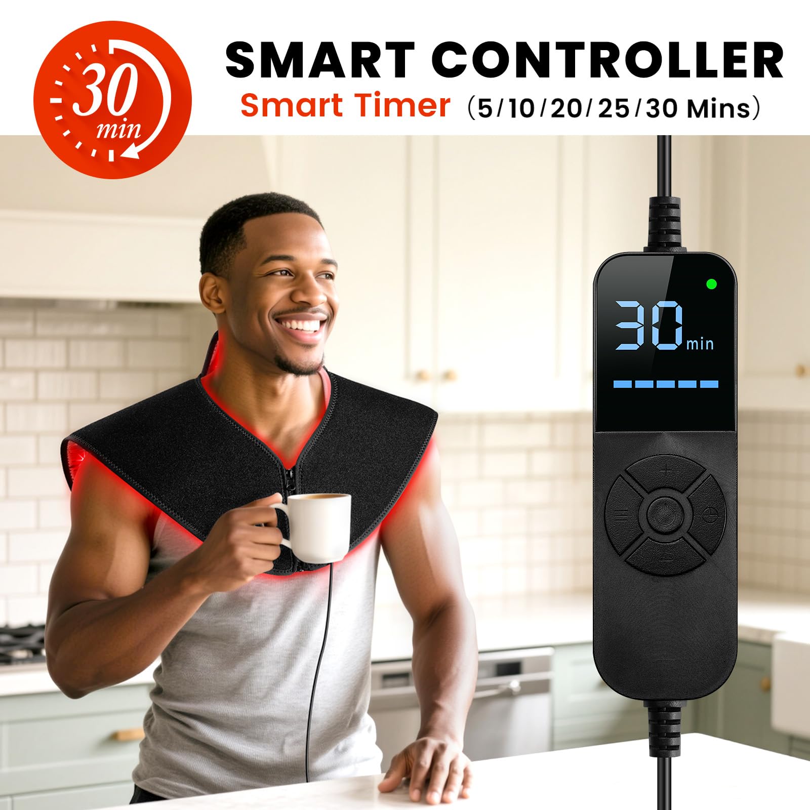 Wall adapter connection enabling stable home use with Viconor