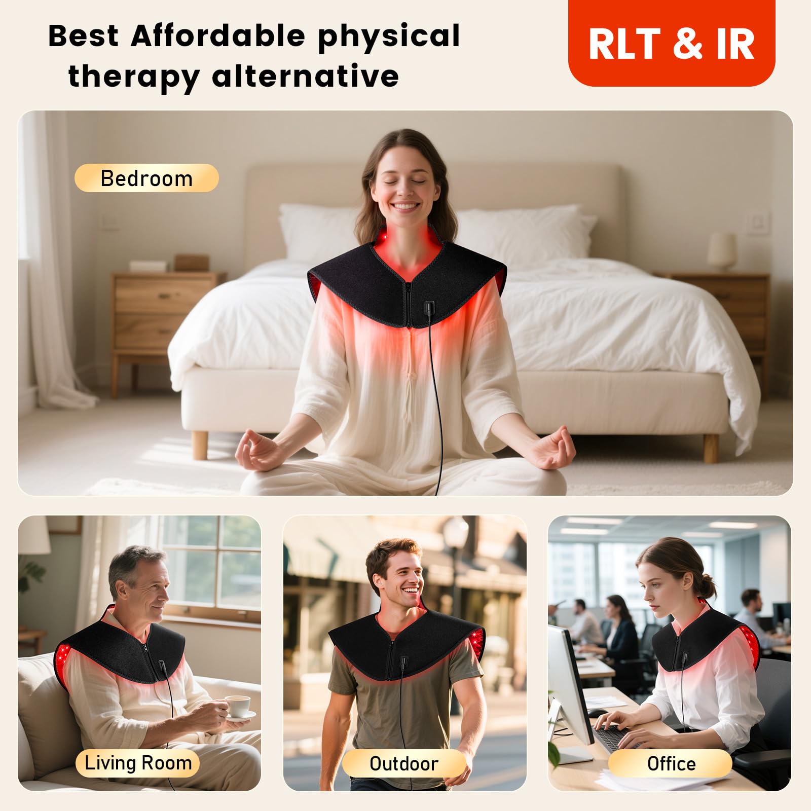 Viconor wide coverage across neck, shoulders, back, and chest.