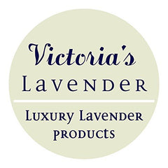 Victoria's Lavender made in Oregon badge highlights small-batch craftsmanship.