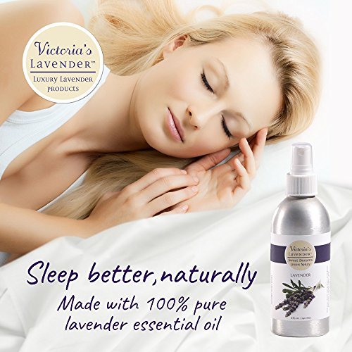 Victoria's Lavender pillowcase scent delivers calming notes for restful nights.