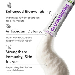 Vida Lifescience Aurora glutathione bottle cap detail for easy opening