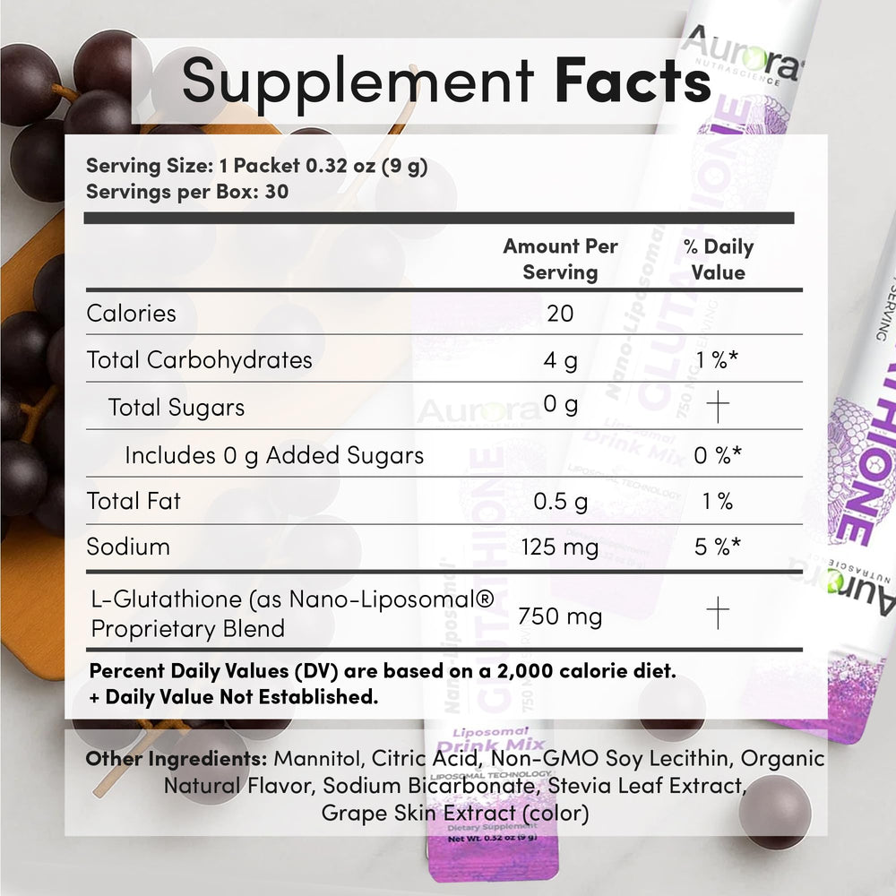 Vida Lifescience Aurora single-serve packets for on-the-go immune support