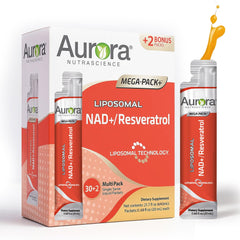 Vida Lifescience liposomal NAD+ liquid bottle showcases convenient daily wellness support.