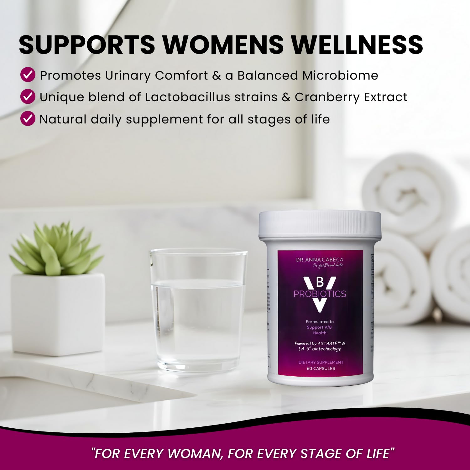 Vidapura Cranberry Extract label close-up emphasizing PACs.