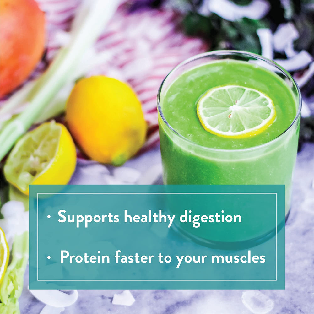 Vidapura Keto-Green Shake bottle beside almond milk for dairy-free fuel.