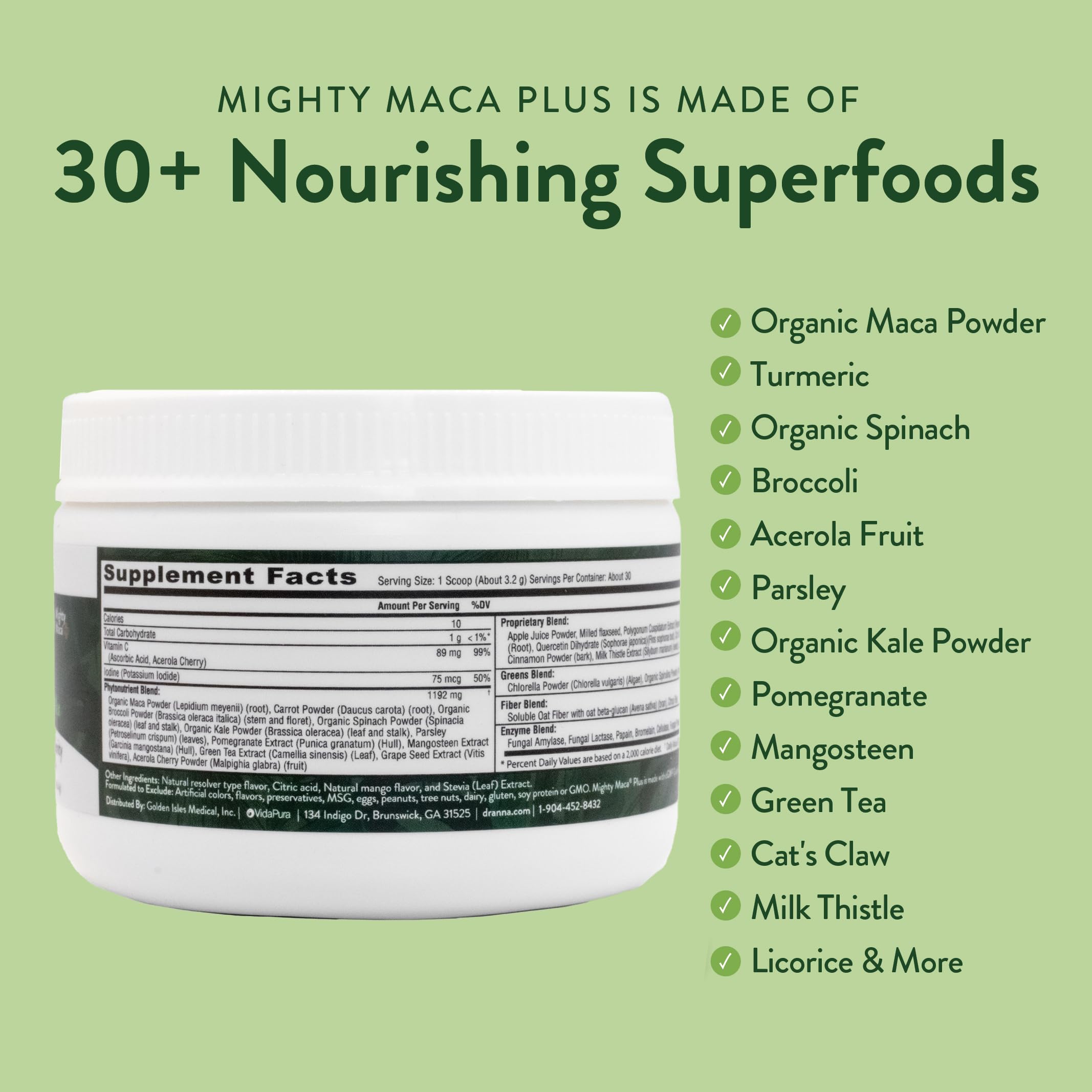 Person blends Mighty Maca Mango during morning routine for energy.