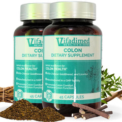 VIFADIMED Colon bottle for convenient daily digestion support.