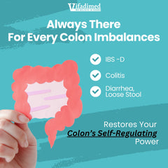 VIFADIMED Colon label design highlights trusted herbal blend.