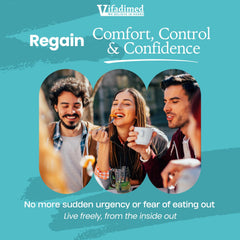 VIFADIMED Colon label close-up highlighting herbal balance